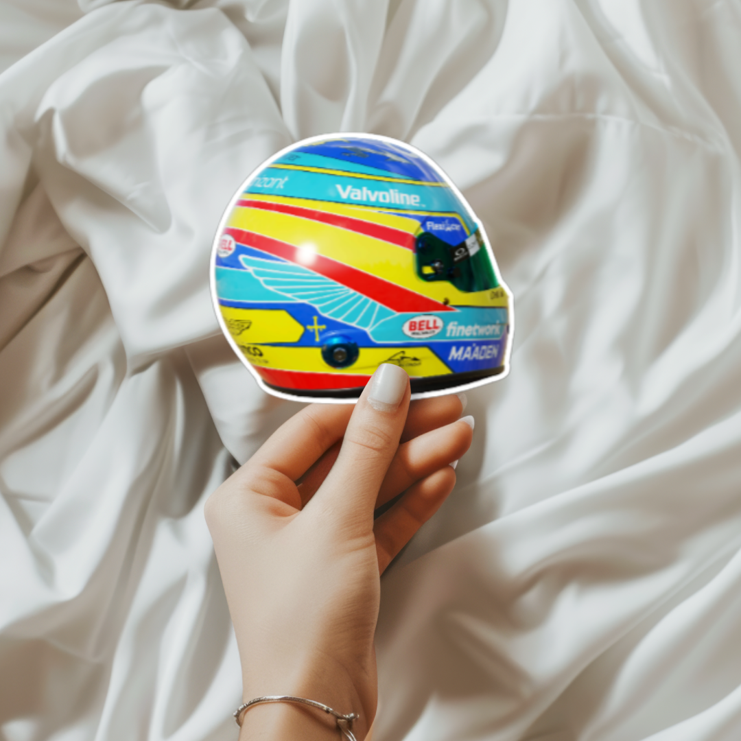 2025 Driver-Inspired F1 Helmets Stickers