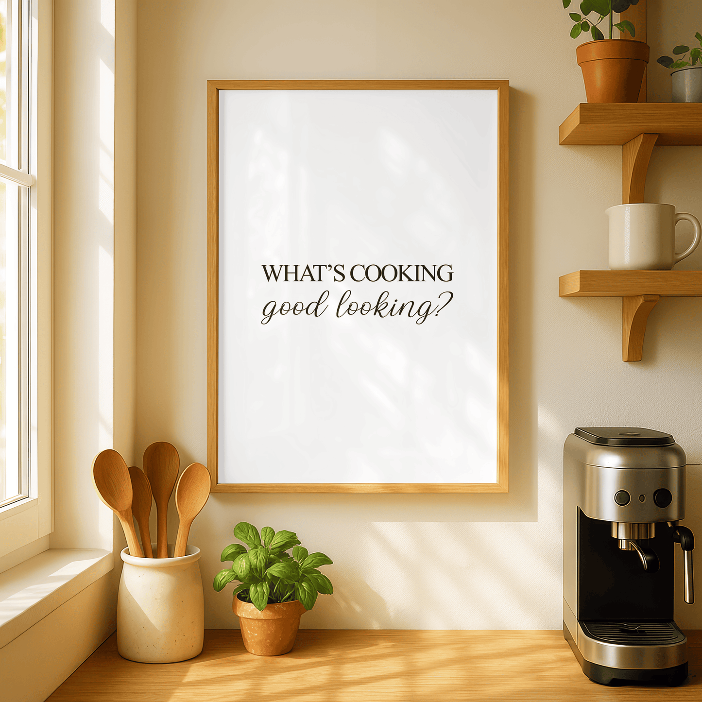 What's Cooking, Good Looking? Kitchen Print