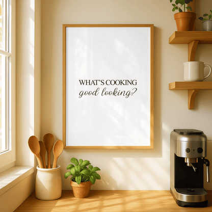 What's Cooking, Good Looking? Kitchen Print