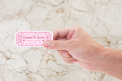 Enemies to Lovers Book Club Sticker