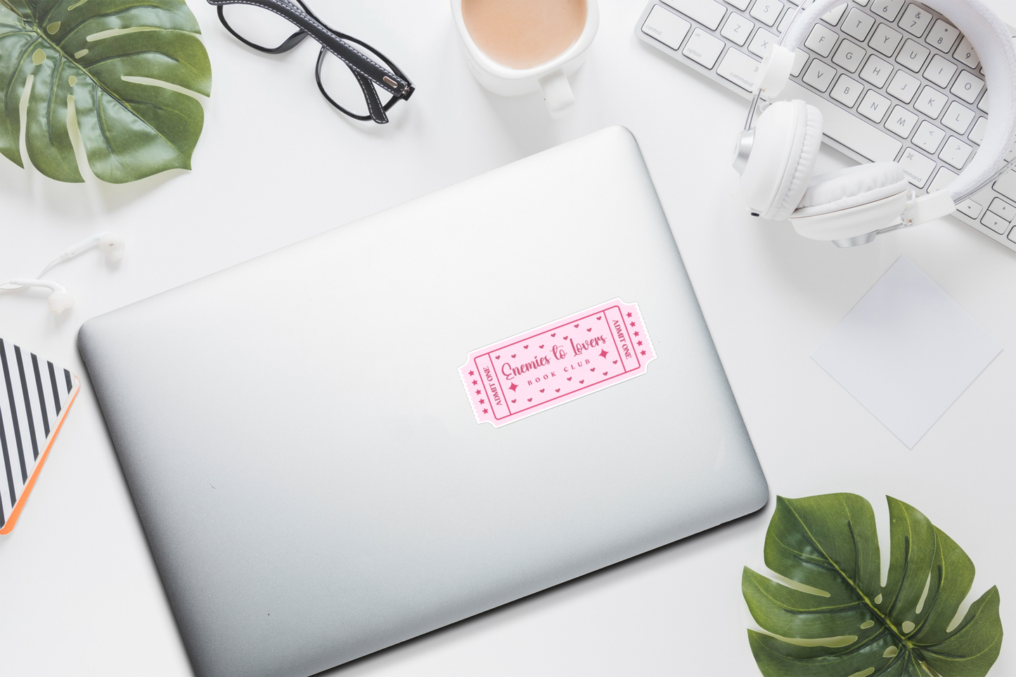 Enemies to Lovers Book Club Sticker