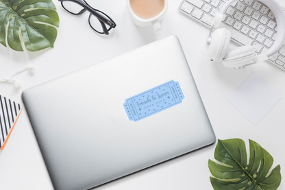Friends to Lovers Book Club Sticker