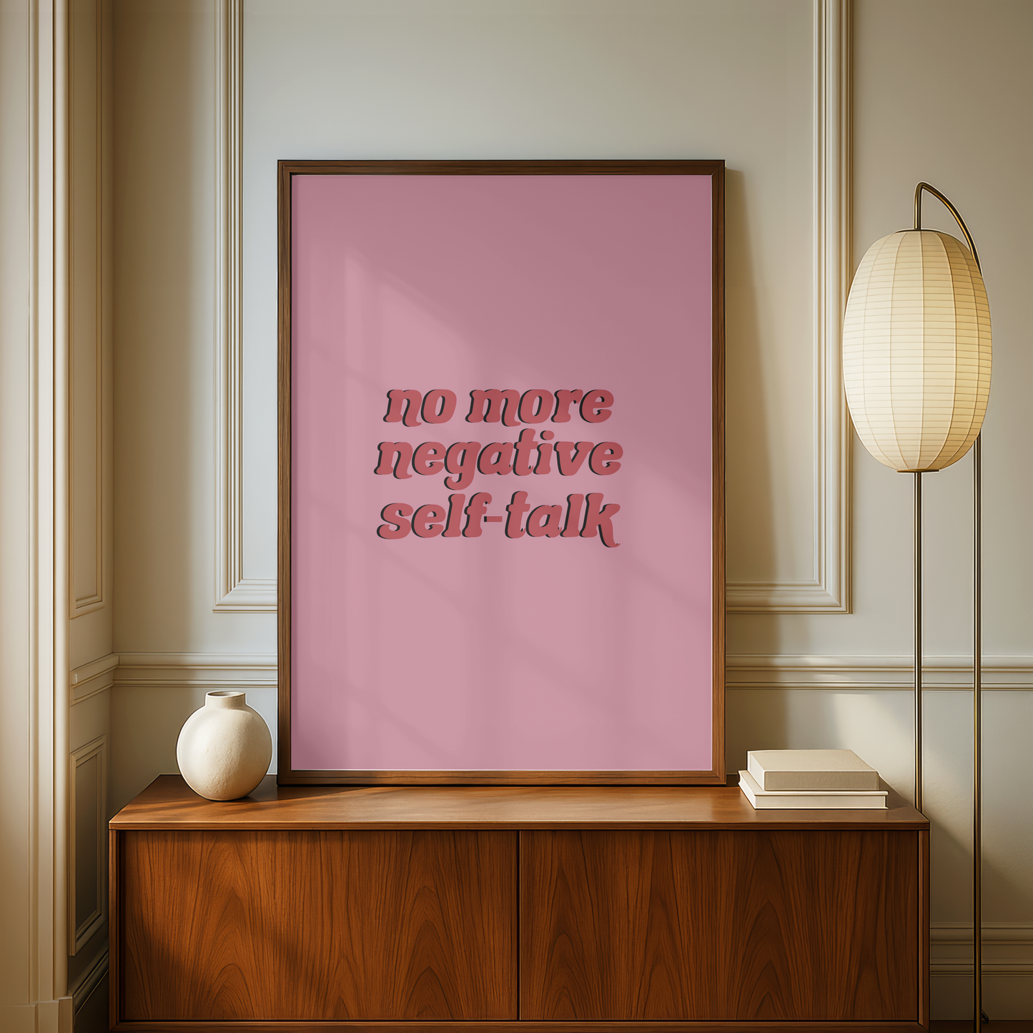 No More Negative Self-Talk Print