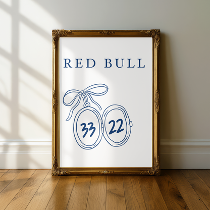 Red Bull F1 Print