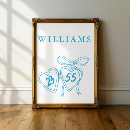 Williams F1 Print